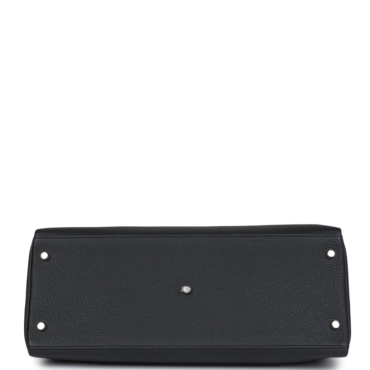 Hermès Special Order (HSS) Kelly Sellier 28 Bleu Glacier Verso Epsom Brushed Palladium Hardware