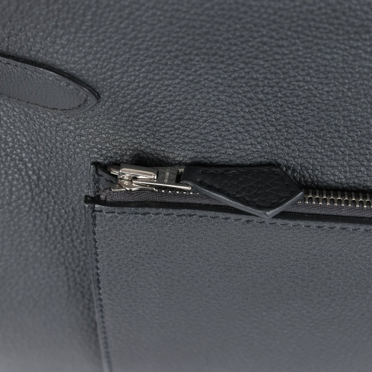 Hermès Special Order (HSS) Kelly Sellier 28 Bleu Glacier Verso Epsom Brushed Palladium Hardware