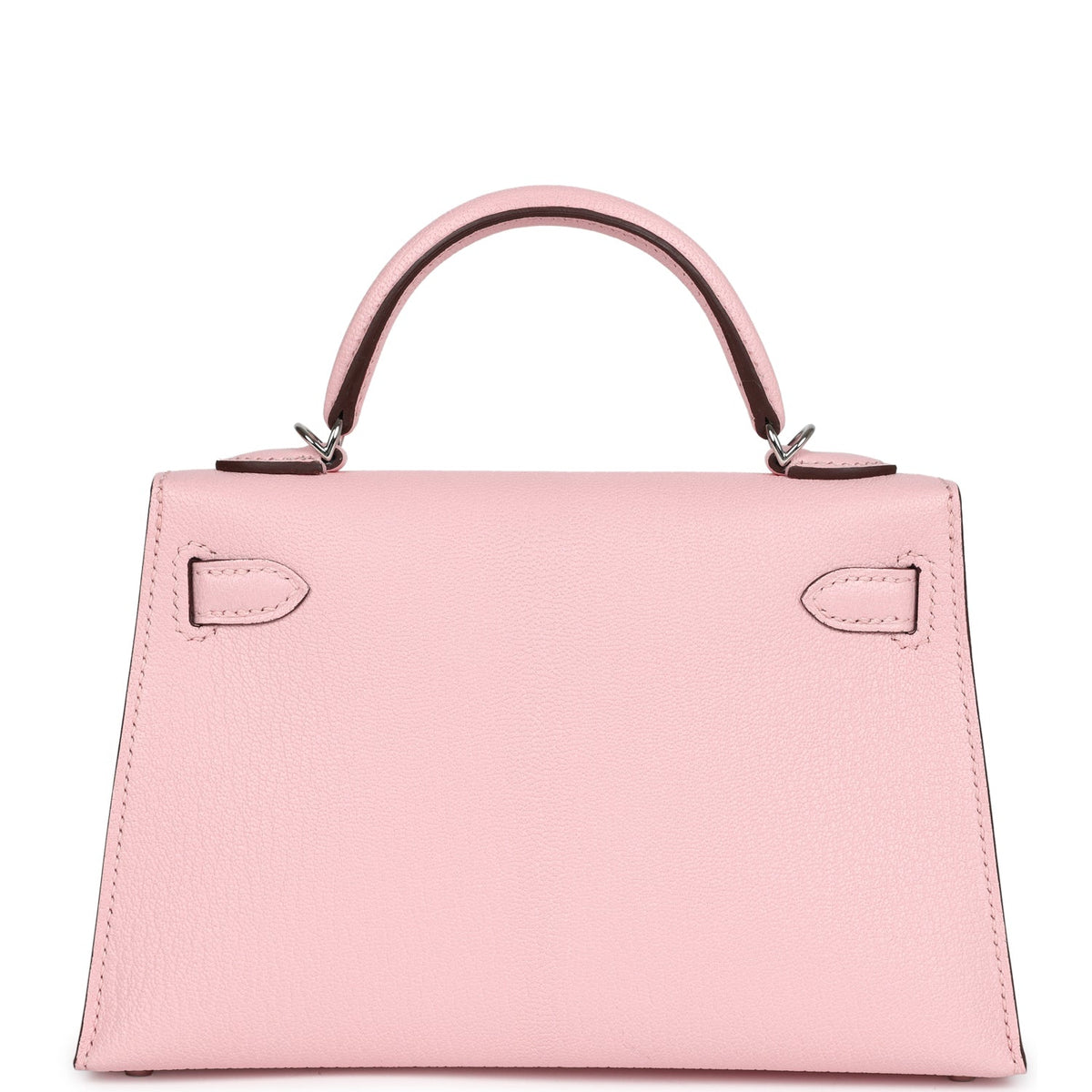 Hermès Kelly Sellier 20 Rose Sakura Chevre Mysore Palladium Hardware