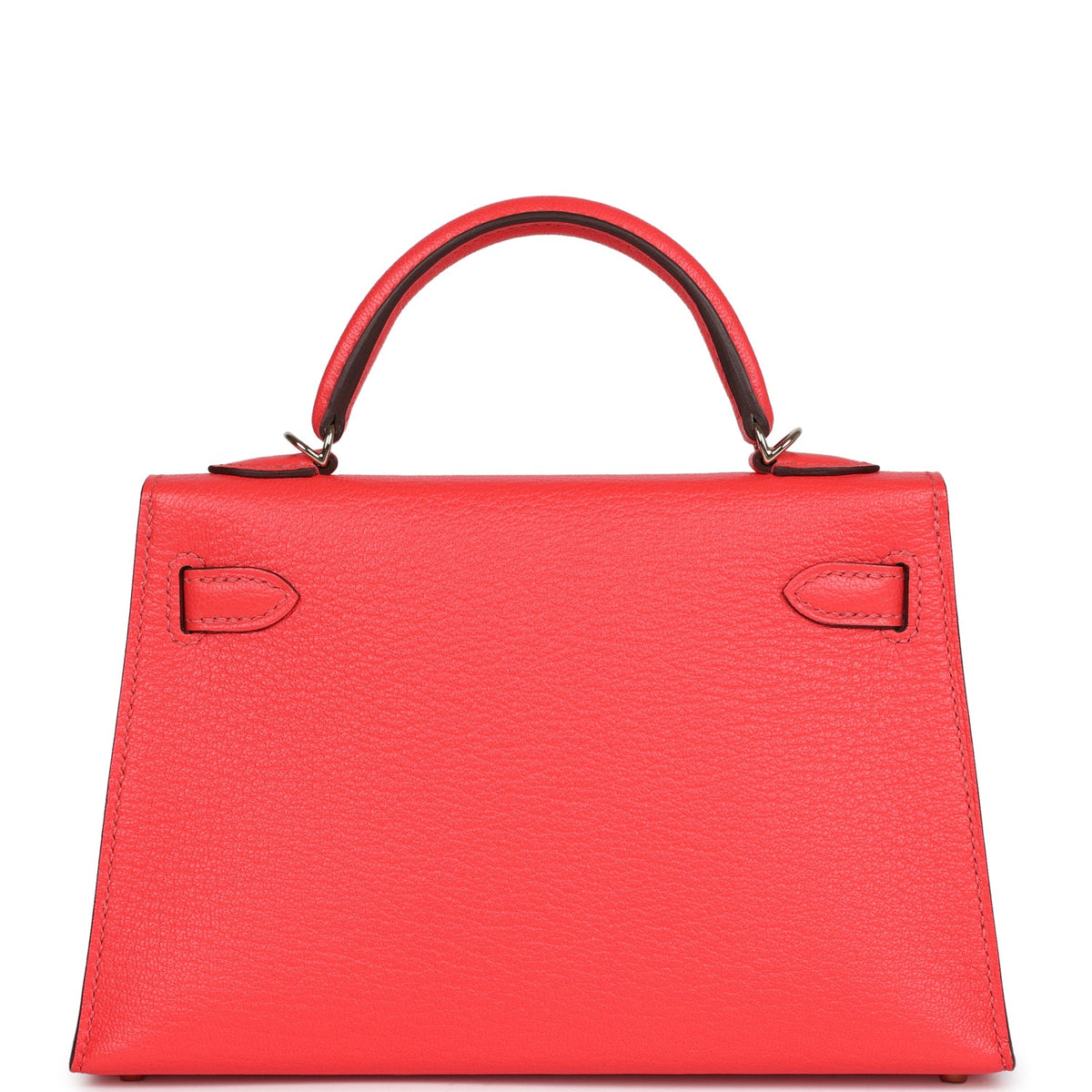 Hermès Special Order (HSS) Kelly Sellier 20 Rose Texas Verso Chevre Permabrass Hardware