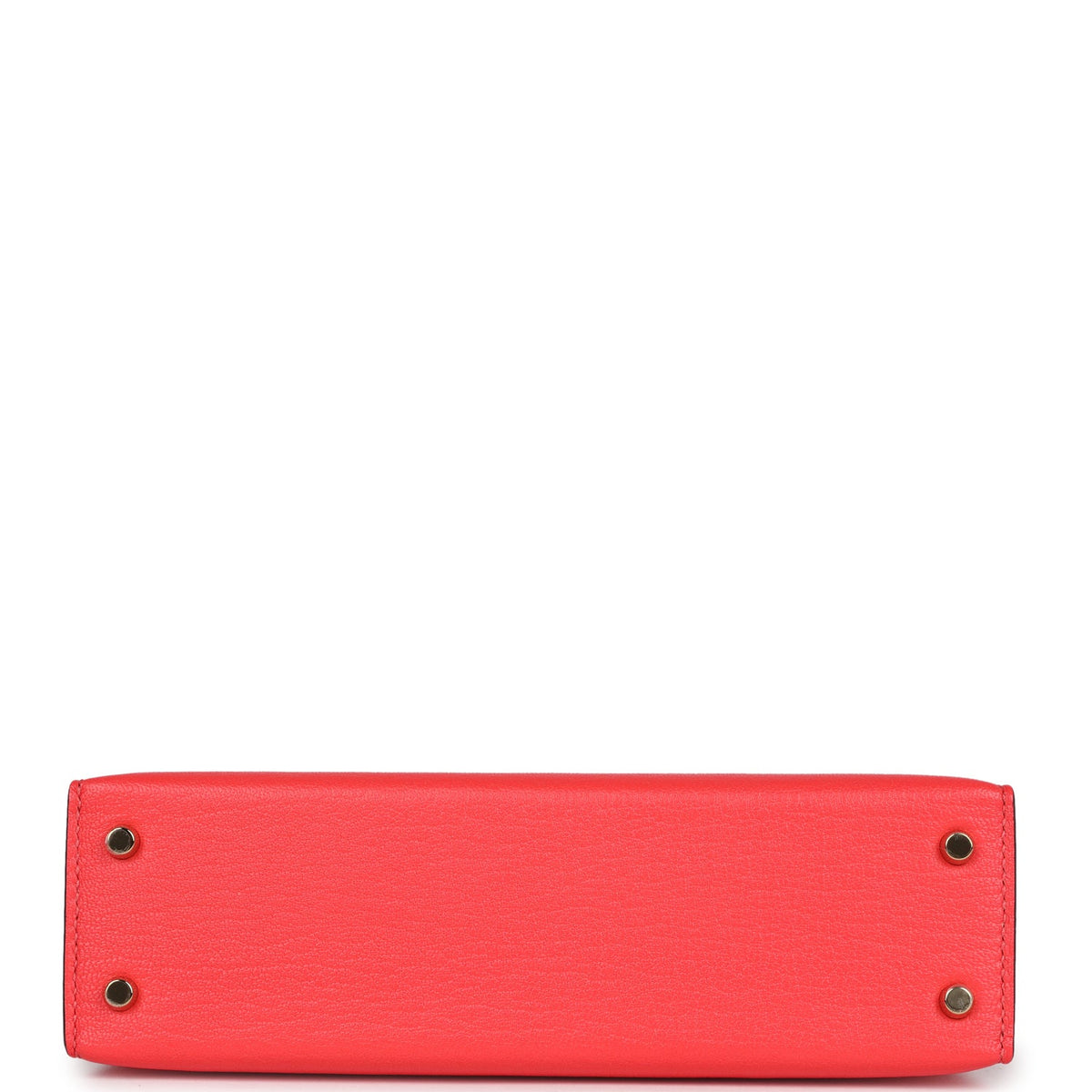 Hermès Special Order (HSS) Kelly Sellier 20 Rose Texas Verso Chevre Permabrass Hardware