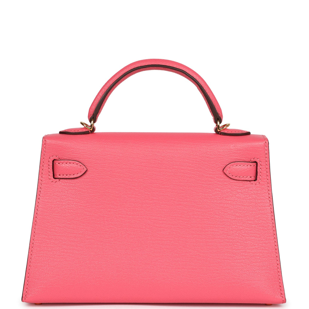 Hermès Kelly Sellier 20 Rose Azalee Chevre Mysore Gold Hardware
