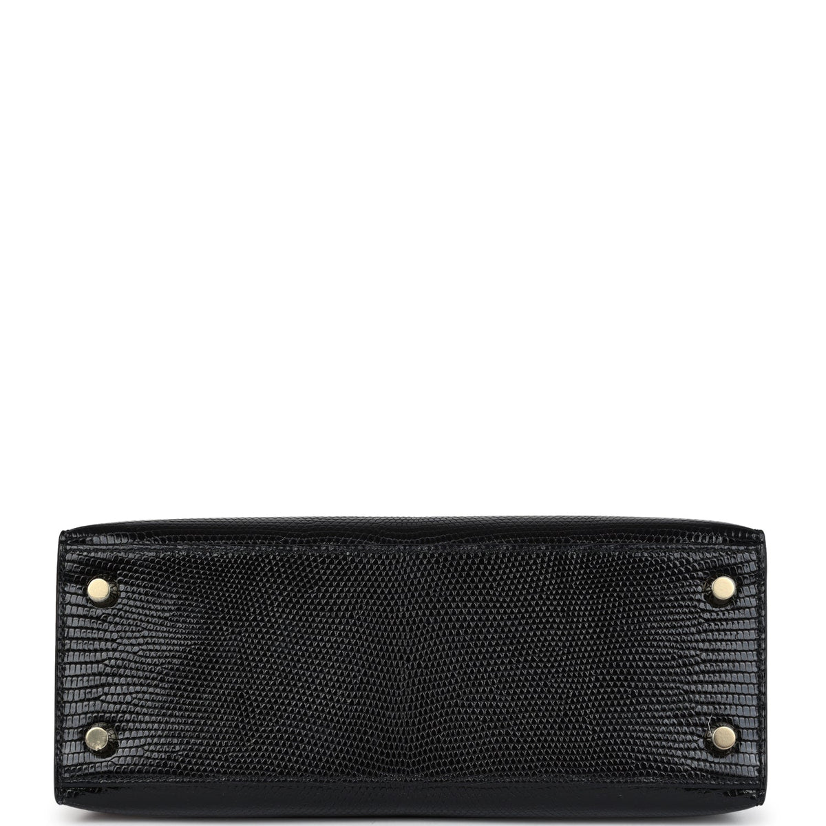 Hermès Kelly Sellier 25 Black Faux Leather Gold Hardware
