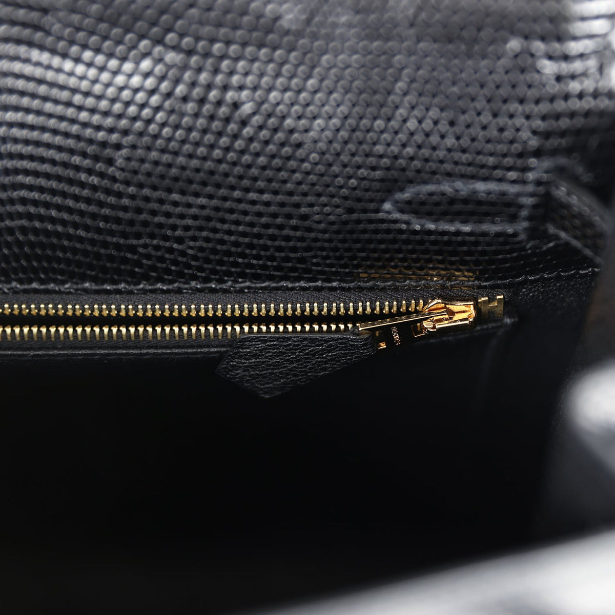 Hermès Kelly Sellier 25 Black Faux Leather Gold Hardware