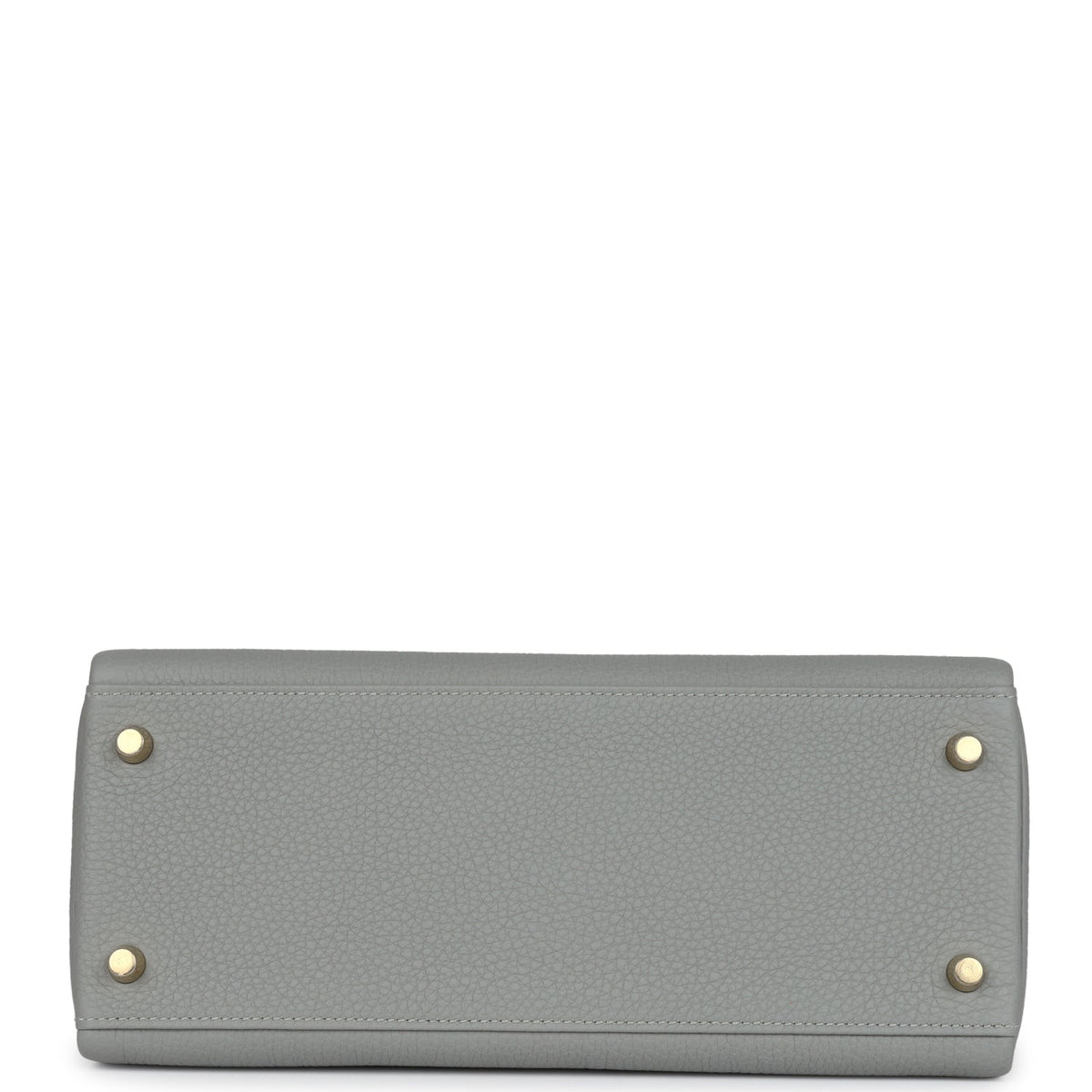 Hermès Kelly Retourne 28 Gris Mouette Togo Gold Hardware
