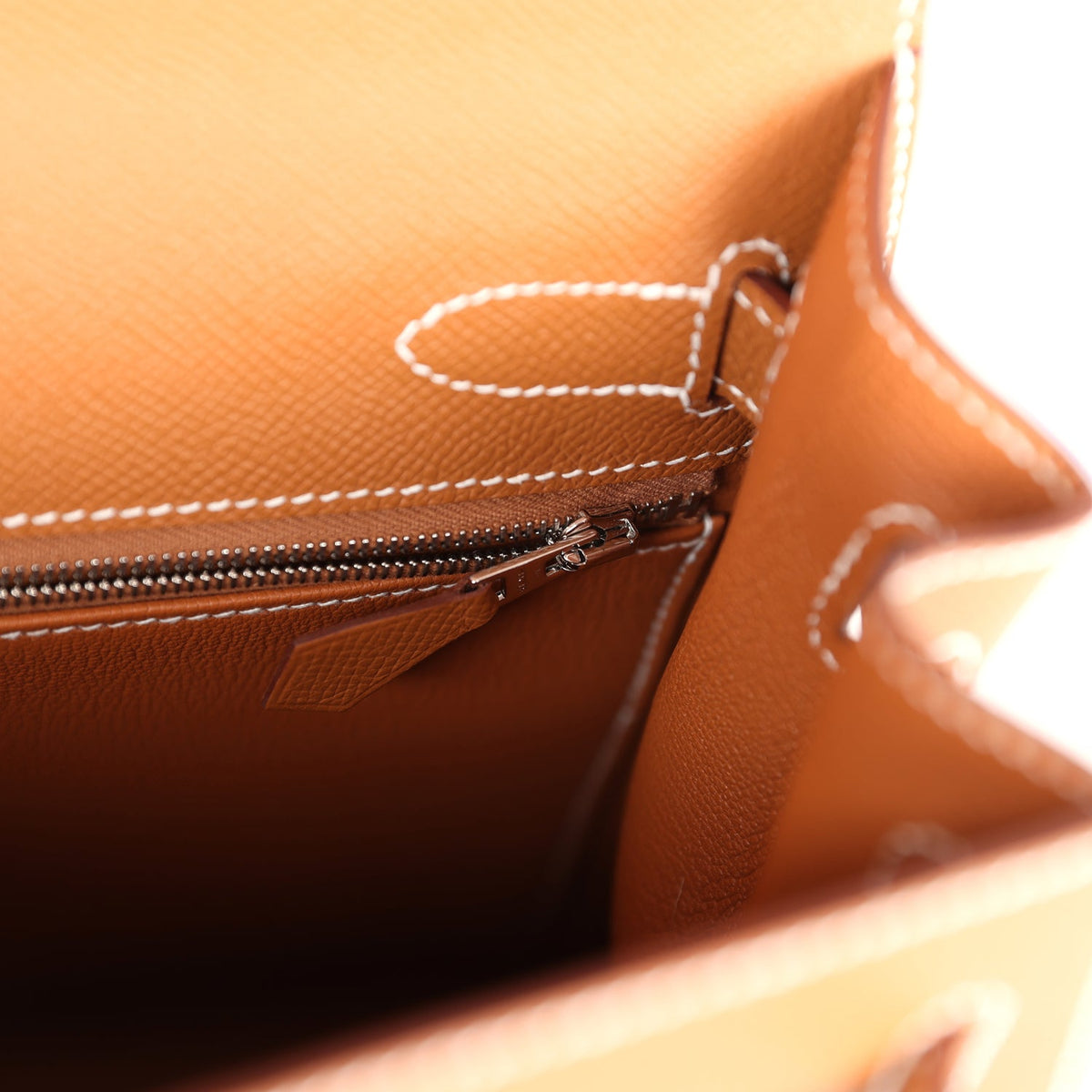 Hermès Kelly Sellier 32 Gold Epsom Palladium Hardware