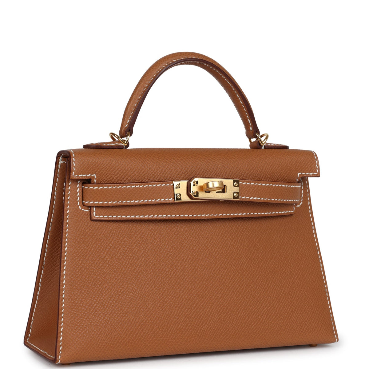 Hermès Kelly Sellier 20 Gold Epsom Gold Hardware