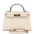 Hermès Kelly Sellier 20 Nata Epsom Gold Hardware