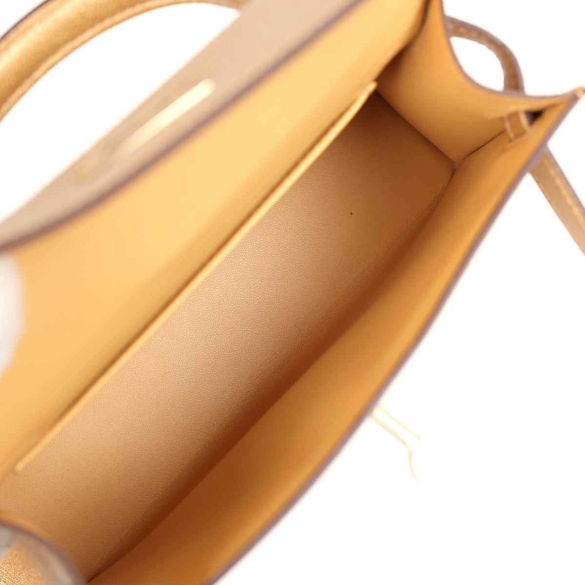 Hermès Kelly Sellier 20 Dore Chevre Chamkilight Permabrass Hardware