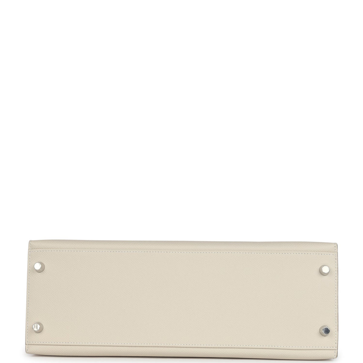 Hermès Kelly Sellier 32 Craie Epsom Palladium Hardware