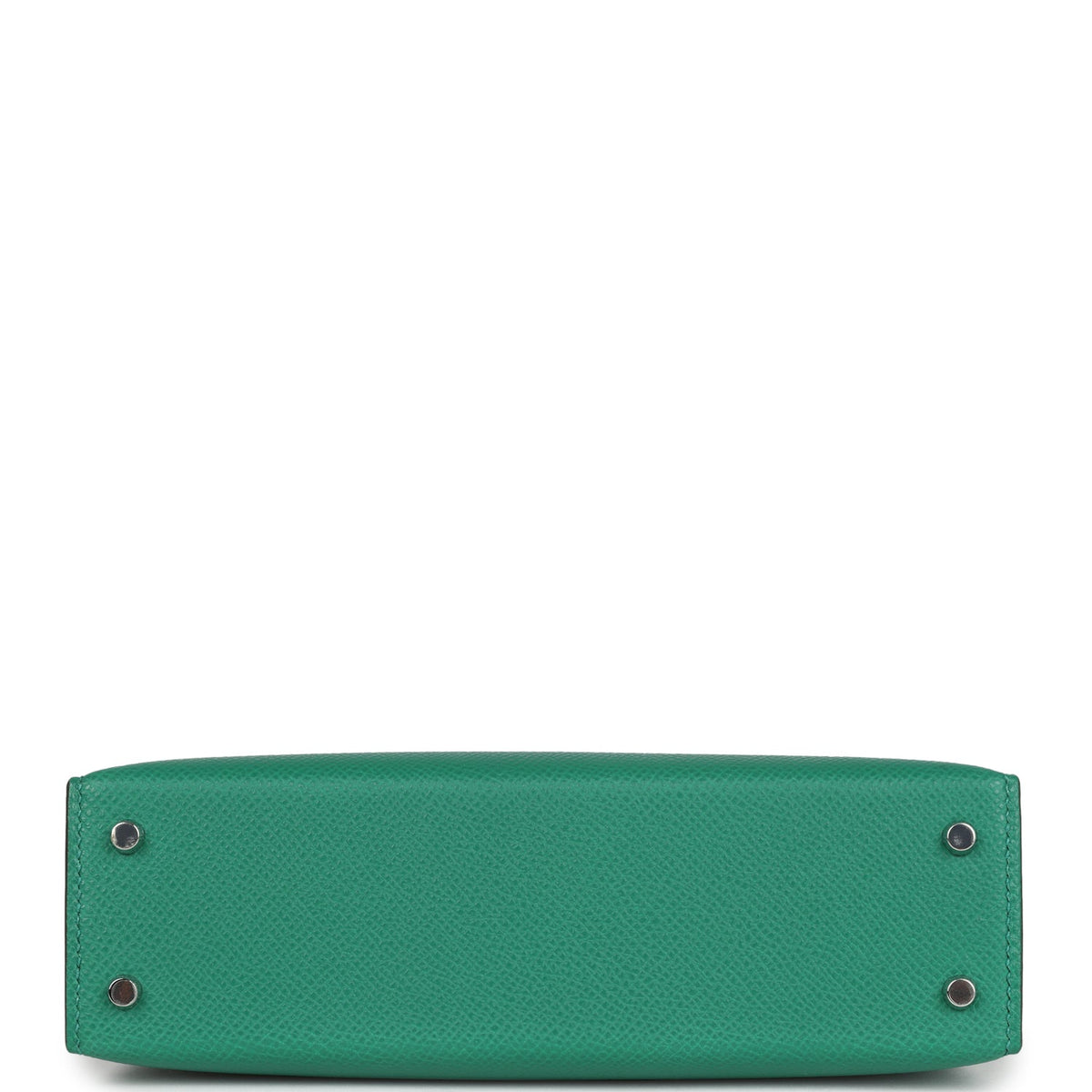 Hermès Kelly Sellier 20 Vert Vertigo Epsom Palladium Hardware