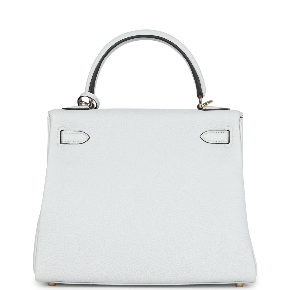 Hermès Kelly Retourne 25 Gris Platine Togo Permabrass Hardware